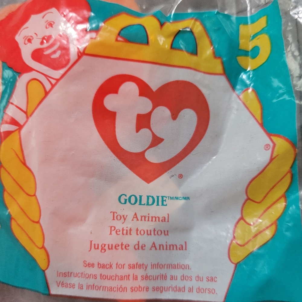 Goldie beanie baby